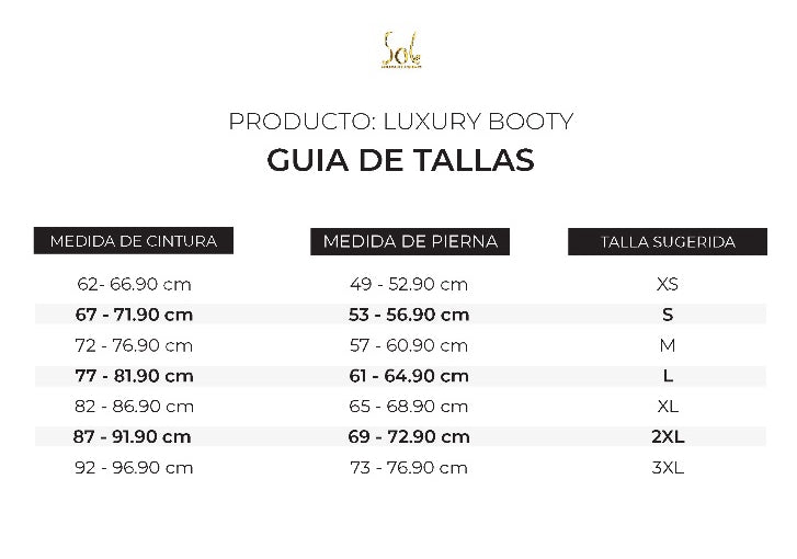 Luxury Booty Center Slit
