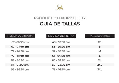 Luxury Booty Center Slit